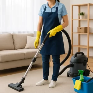 خدمة تنظيف المنازل بالساعة في دبي